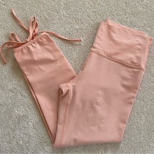 Aerie - Pink 3/4 length Leggings - Chill Play Move